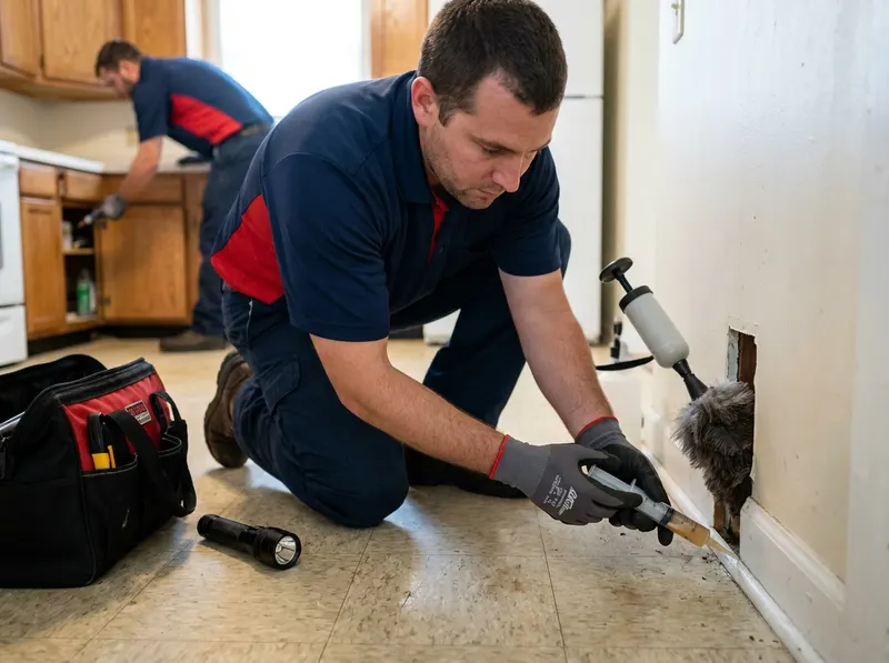 Cockroach Cleanout and Void Remediation in Wilmington, DE